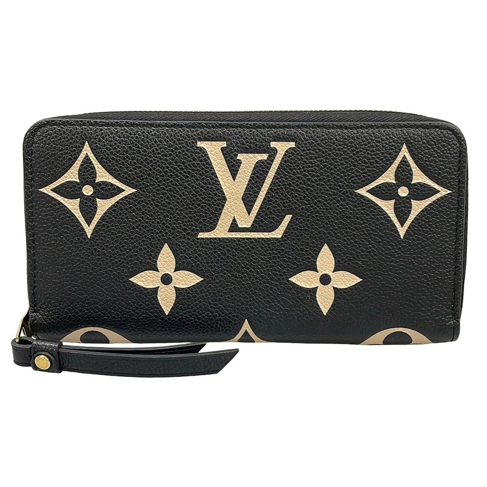 Louis Vuitton Zippy Wallet Bicolor Monogram Amplant Long Wallet M80481